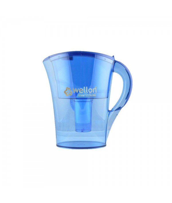 WELLON Alkaline Pitcher Ionizer Antioxidant Filtered Water Jug 3.8 Liters (11 IN)